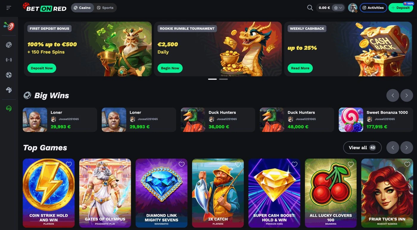 betonred casino