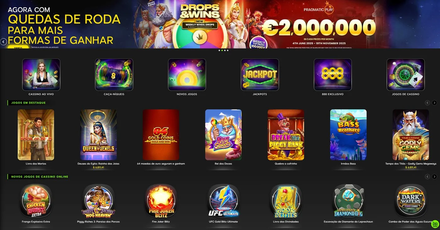 casino 888 pt