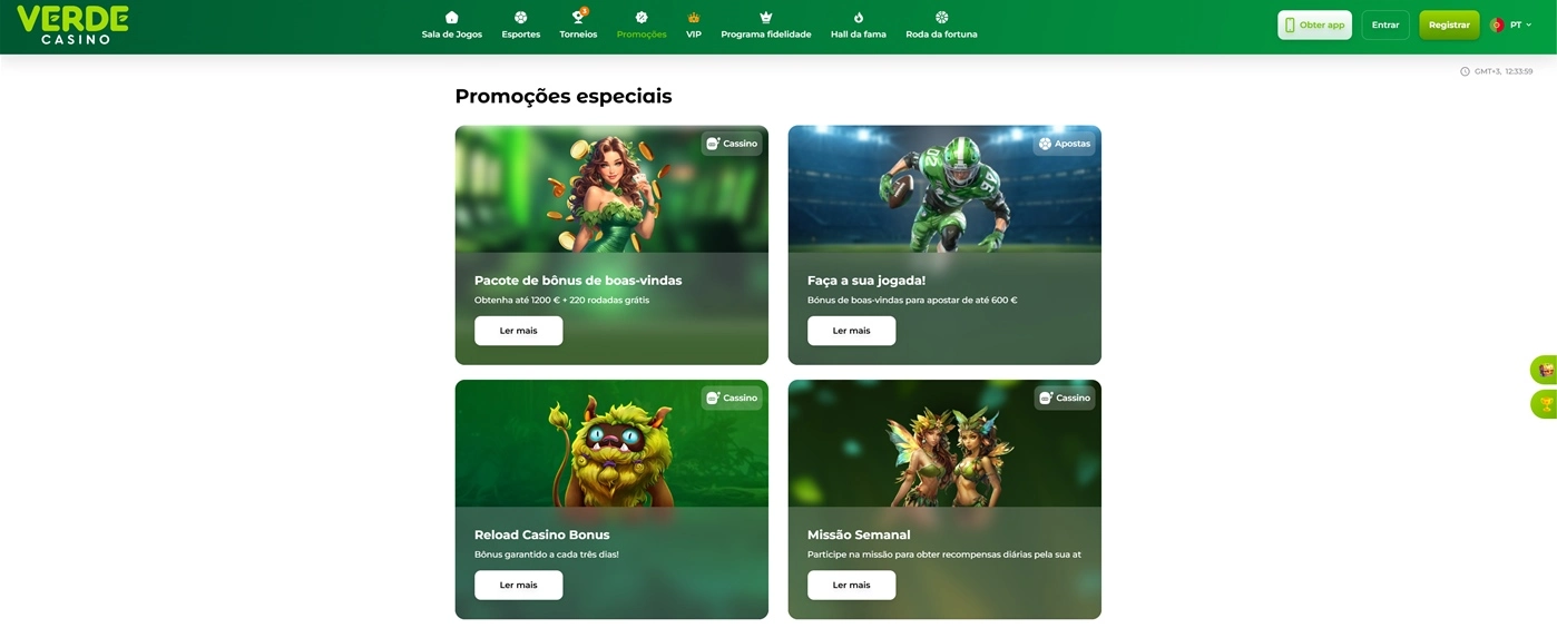 verde casino bonus